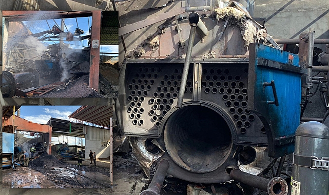 Hatay'da yağ fabrikasında buhar kazanı patladı!
