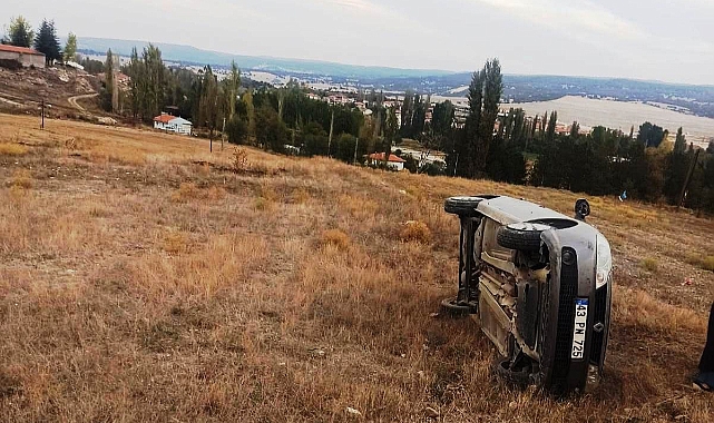 Hisarcık'ta trafik kazası: 1’i çocuk 3 yaralı
