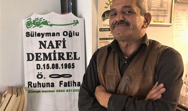 İlginç olay: Rüyasından etkilenip mezar taşını yaptırdı