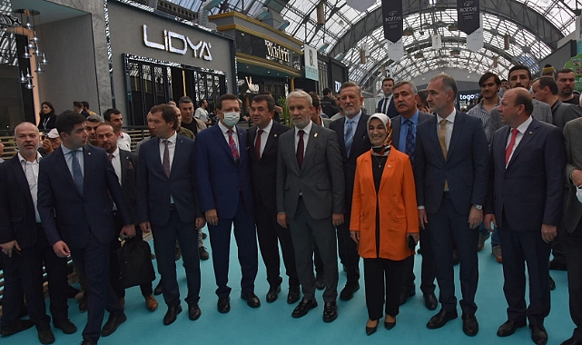 İnegöl Mobilya Fuarı, TOBB Başkanı Rifat Hisarcıklıoğlu'nun katılımıyla açıldı