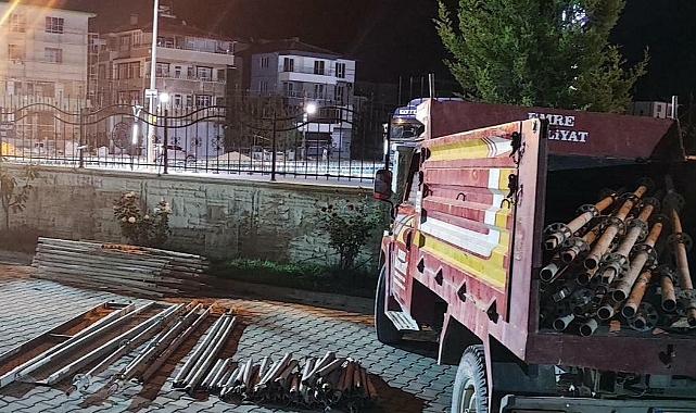 İskele demiri çalan şahıs tutuklandı
