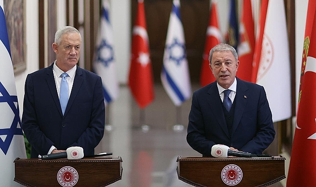 İsrail Savunma Bakanı Gantz: Türkiye ile işbirliği için kapılar açıldı