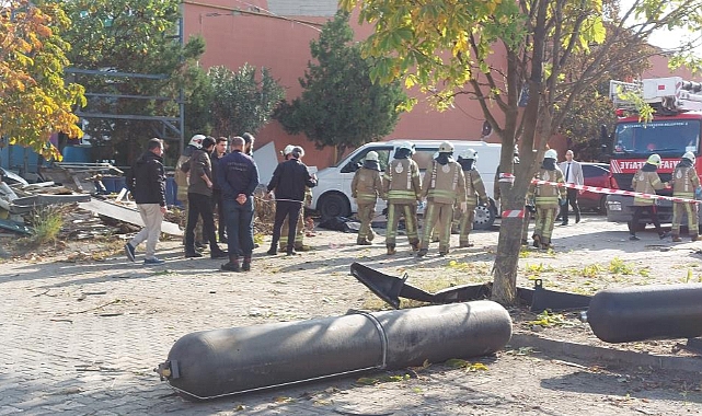 İstanbul'da oto sanayi sitesinde patlama: 1 kişi hayatını kaybetti