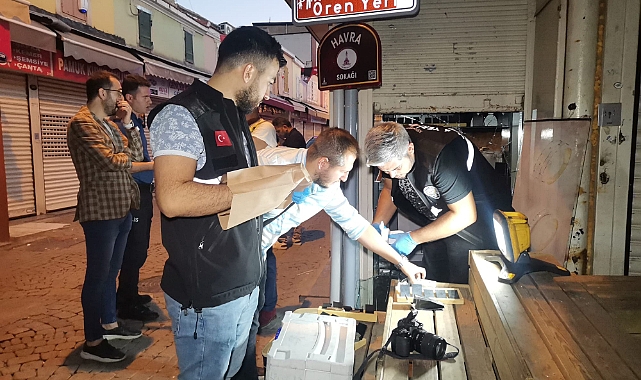 İzmir'de kuyumcu soygunu