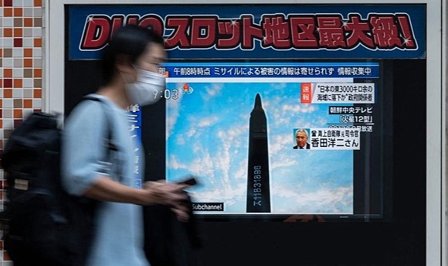 K﻿uzey Kore, Japonya üzerinden füze denemesi yaptı