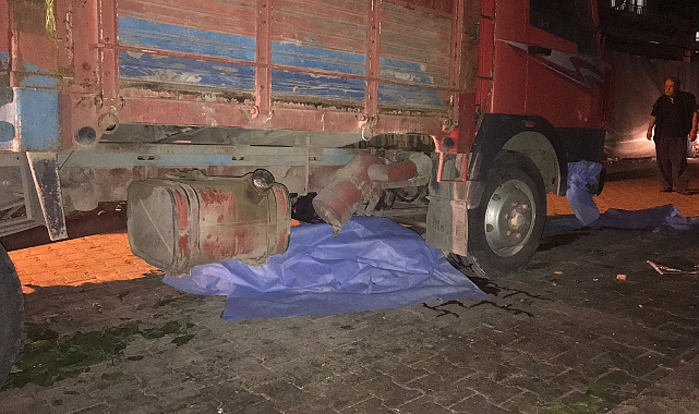 Kamyonetin altında kalan yaşlı adamdan acı haber
