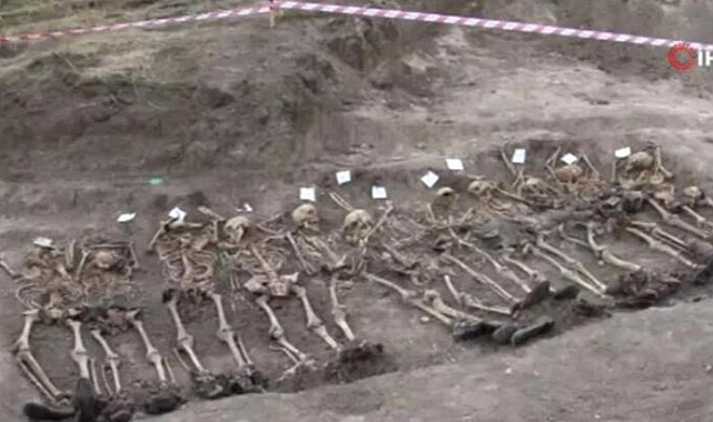 Karabağ’da Azerbaycanlılara ait yeni toplu mezar bulundu