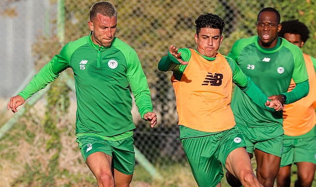 Konyaspor, Kasımpaşa maçı hazırlıklarına devam ediyor