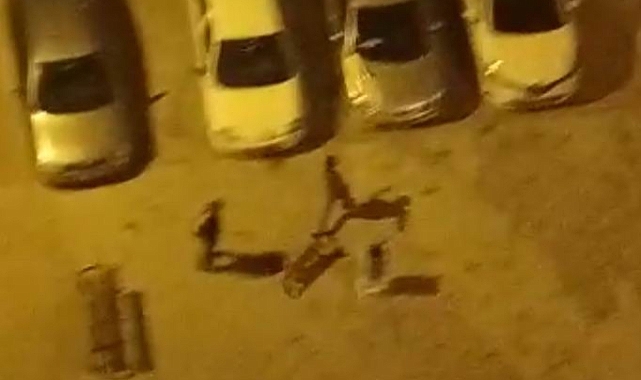 Köpeği çocukların üstüne saldı