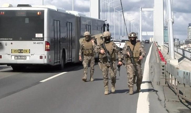 Köprüde intihar girişimi