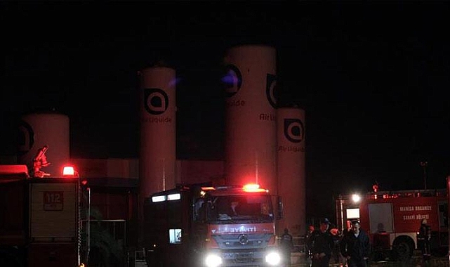 Manisa OSB’de peş peşe korkutan patlamalar