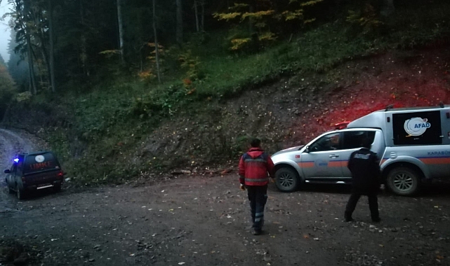 Mantar aramak için girdikleri ormanda kayboldular