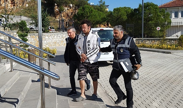 Mazgal hırsızı kıskıvrak yakalandı