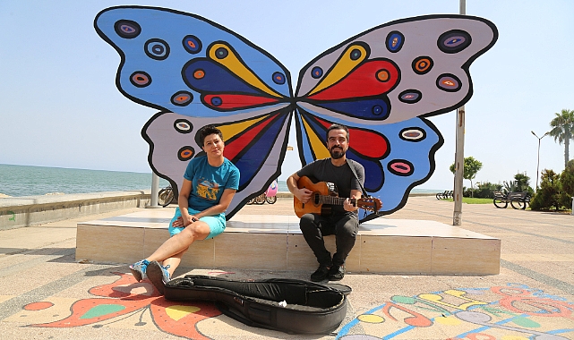 Mersin'de her alanda sanat var