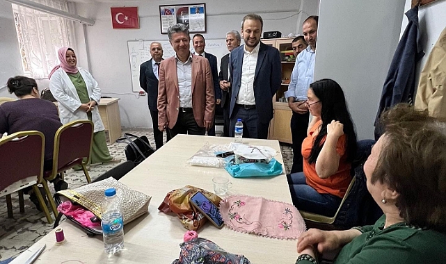 Milletvekili Özkan'dan halk eğitime övgü