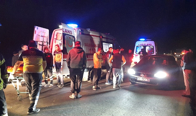 Nişana giden aile kaza geçirdi: 1 ölü, 5 yaralı