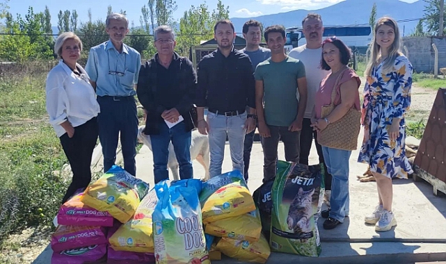 Orhangazi Hayvanlara Yaşam Derneği'ne anlamlı ziyaret