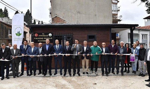Osmangazi'den yeni muhtarlık binası