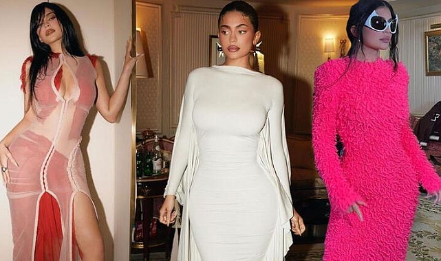 Paris'te Kylie Jenner rüzgarı
