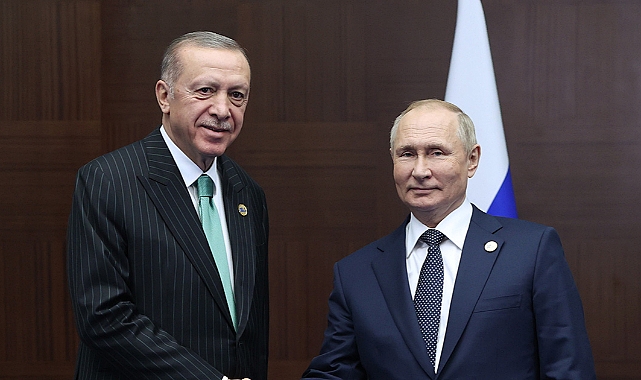 Putin: Cumhurbaşkanı Erdoğan'a müteşekkirim