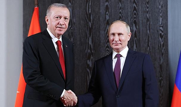 Putin'den Erdoğan'a teşekkür