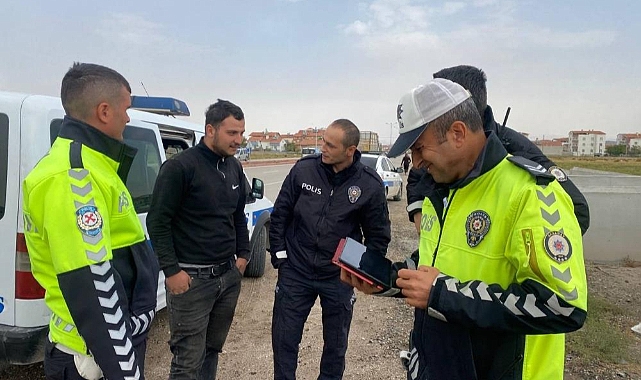 Sahte plaka ile polisi kandırmak istedi: Gözaltına alındı