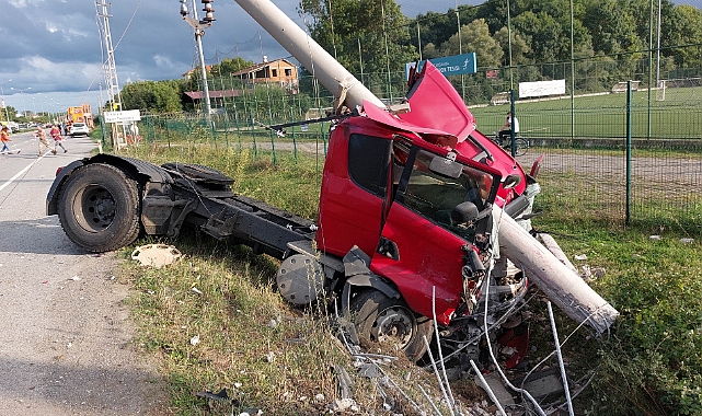 Samsun'da zincirleme kaza:1 yaralı