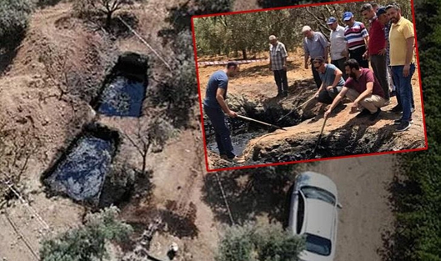 Su ararken buldu, başına talih kuşu kondu!
