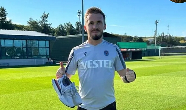 Trabzonspor'da Edin Visca, çalışmalara başladı
