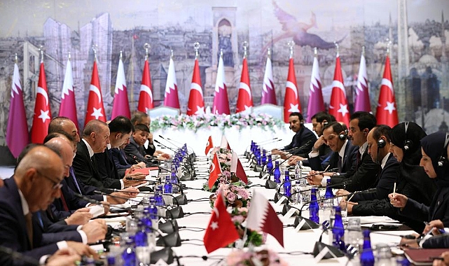 Türkiye ile Katar arasında imzalar atıldı