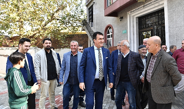 Ulufeli Cami çevre düzenlemesi tamamlandı