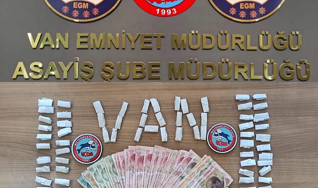 Van'da 'torbacı' operasyonu