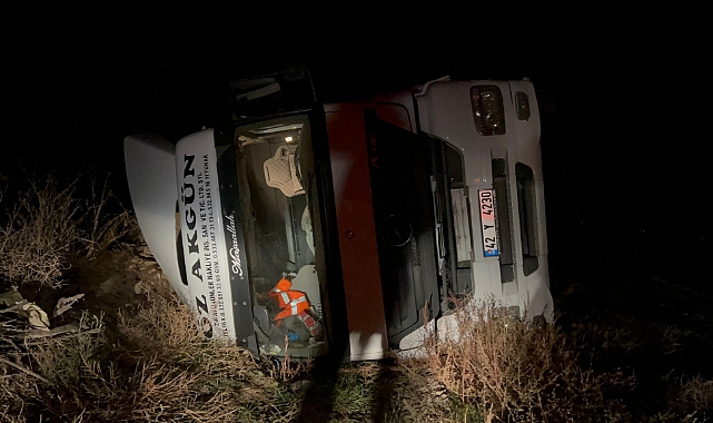 Yaralanan tır sürücüsünün imdadına önce çevredekiler yetişti