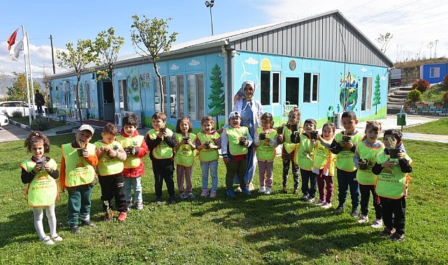 Yıldırım Belediyesi’nden miniklere çevre dersi