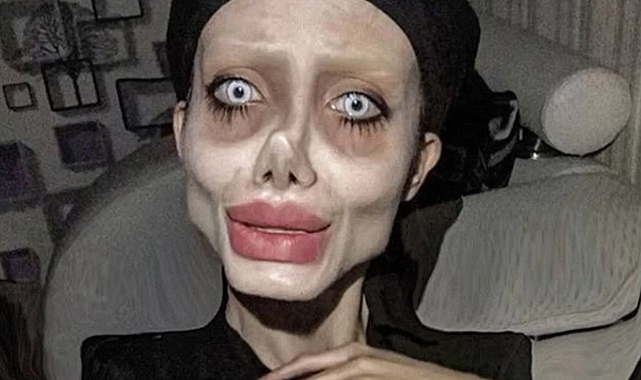 Zombi Angelina hiç estetik ameliyatı yaptırmadığını söyledi