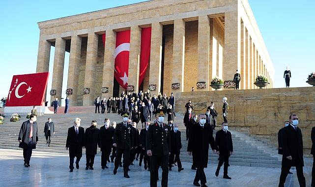 Anıtkabir'de 10 Kasım töreni