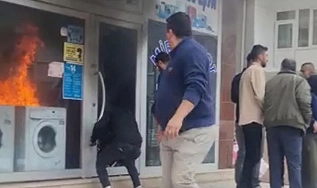 Anne, kızını kaçıran adamın dükkanını yaktı
