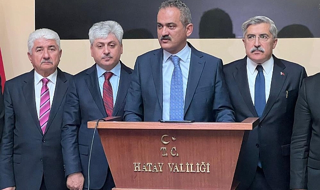 Bakan Özer: "En güvenli ortamların eğitim ortamı olması gerekiyor"