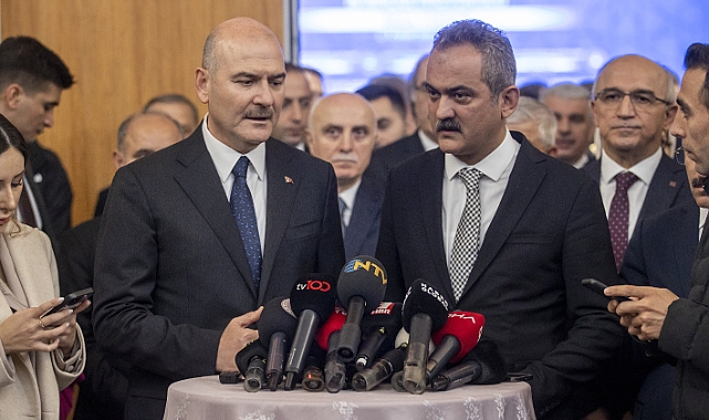Bakan Soylu ve Bakan Özer Gaziantep'te