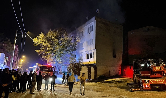 Bursa'da eşiyle tartışan kişi evini yaktı