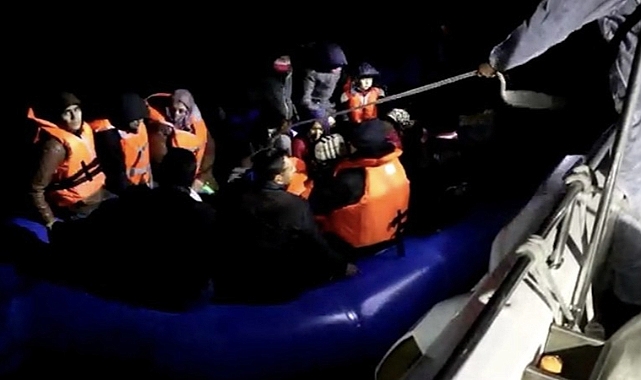 Çanakkale'de 32 kaçak göçmen yakalandı