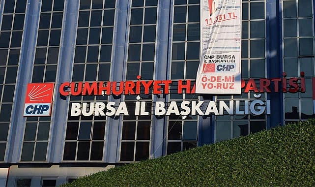 CHP Bursa'da bir istifa daha!