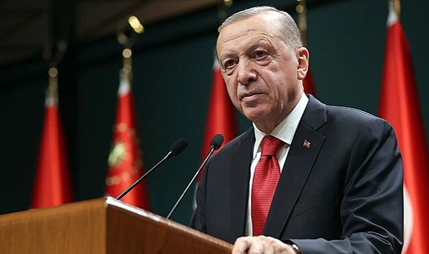 Cumhurbaşkanı Erdoğan'dan şehit ailesine başsağlığı mesajı