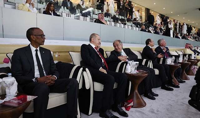 Cumhurbaşkanı Erdoğan, Dünya Kupası açılış törenine katıldı