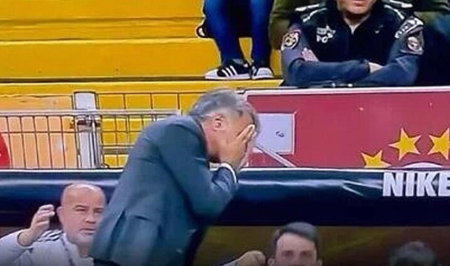 Derbide Şenol Güneş'in talihsiz anı