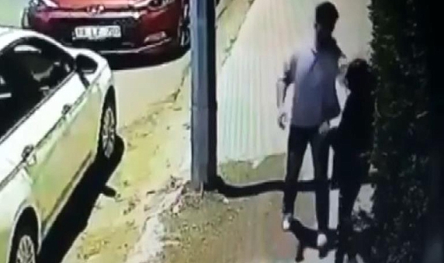 Genç kıza sokak ortasında şiddet