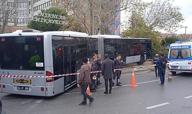 Kadıköy’de metrobüs kazası