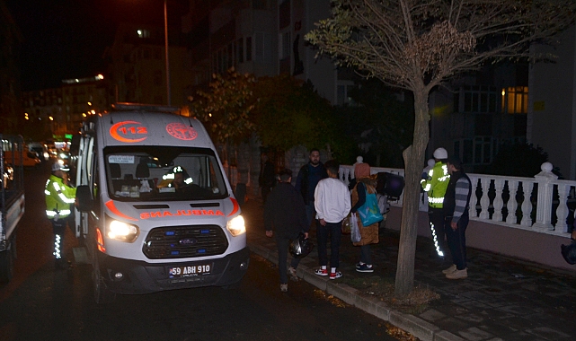 Kaygan zemin kazayı da beraberinde getirdi