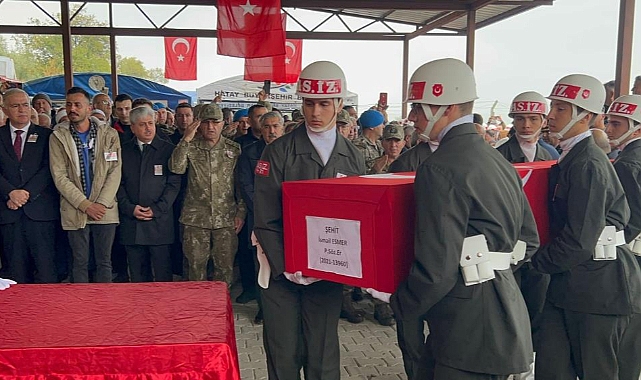 Kuzey Irak şehidi son yolculuğuna uğurlanıyor