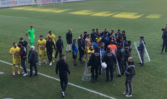 Maç sonu büyük kavga çıktı!